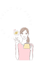 Beauty items illustration